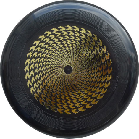 Eley Kishimoto Freestyle "Flash" Frisbee - Black