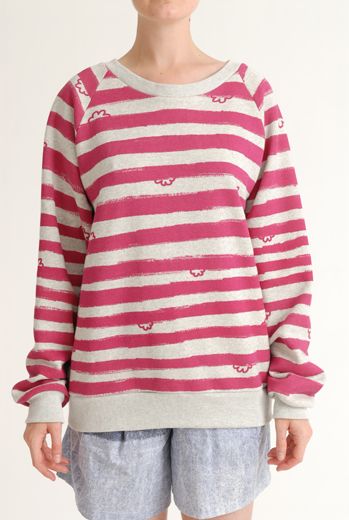 SS12 WONDER BORDER RAGLAN SWEATSHIRT - VARIOUS