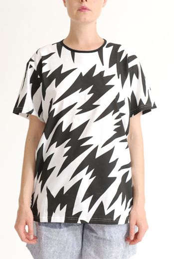 SS12 FLASH/GIANT FLASH UNISEX TEE - BLACK