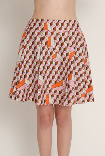SS13 CUTEBOYS TUCK & TURN SKIRT