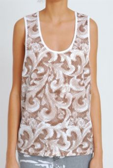 SS11 EMPERORS NEW CLOTHES UNISEX VEST - BROWN