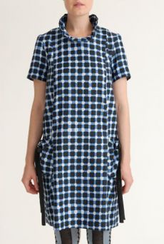 SS12 RAVIOLI CHECK POPPY DRESS - VARIOUS