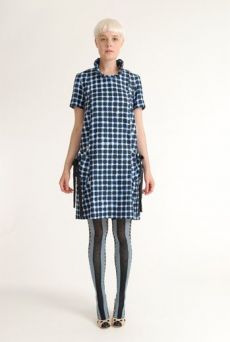 SS12 RAVIOLI CHECK POPPY DRESS - VARIOUS - Other Image