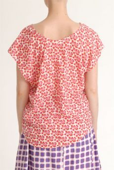 SS12 MINI MEAN ROSES 3 SEAM TOP - PINK - Other Image