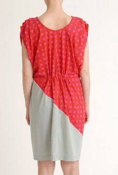 SS12 LAZY GRID TARAMASALATA DRESS -VARIOUS - Other Image