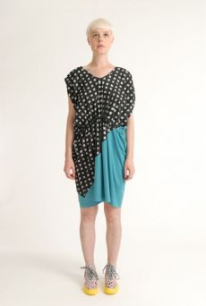 SS12 LAZY GRID TARAMASALATA DRESS -VARIOUS - Other Image