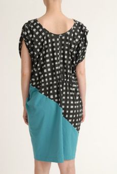 SS12 LAZY GRID TARAMASALATA DRESS -VARIOUS - Other Image