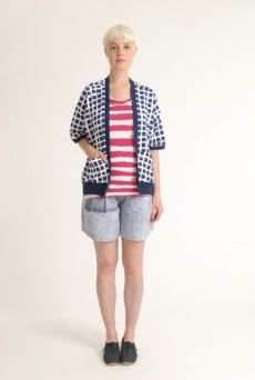 SS12 RAVIOLI HAPPI CARDI - NAVY - Other Image