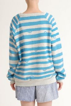 SS12 WONDER BORDER RAGLAN SWEATSHIRT - VARIOUS - Other Image