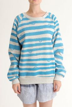 SS12 WONDER BORDER RAGLAN SWEATSHIRT - VARIOUS - Other Image