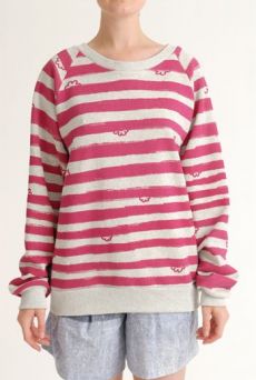 SS12 WONDER BORDER RAGLAN SWEATSHIRT - VARIOUS