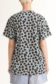 SS12 EYE EYE IVY UNISEX T SHIRT - GREY - Other Image