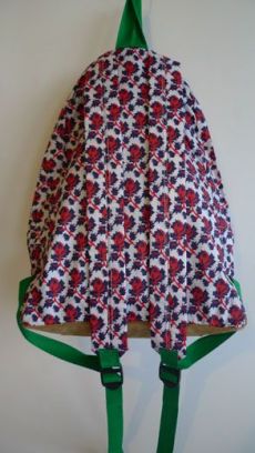 SS12 MINI MEAN ROSES BACK PACK RED - Other Image