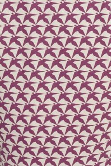 AW1213 THOUSAND PHEASANTS BELTED DRESS - DAMSON - Other Image
