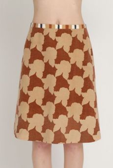 AW1213 SHADOW ROSES POLITE SKIRT - VARIOUS - Other Image
