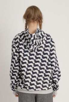 AW1213 PEDIGREE ENTOURAGE HYPER HOODY - NAVY - Other Image
