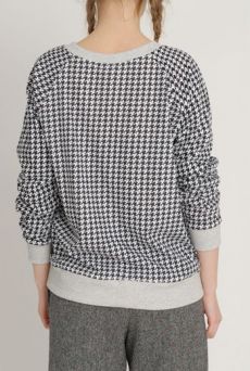 AW1213 HOUNDS CHASE RACING RAGLAN TOP - BLACK - Other Image