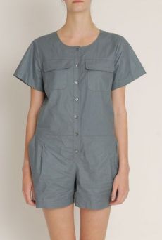 SS13 COTTON SILESIA HOPSTEP SUIT