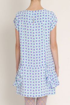 SS13 BLOCKED SUNFLOWER DRESS - Other Image