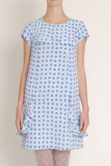 SS13 BLOCKED SUNFLOWER DRESS - Other Image