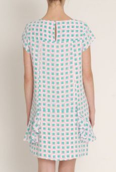 SS13 BLOCKED SUNFLOWER DRESS - Other Image