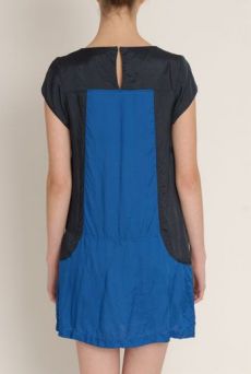 SS13 VISCOSE TWILL SUNFLOWER DRESS - Other Image