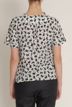SS13 FIZZY PUSSYS RUCHE COLLAR BLOUSE - Other Image