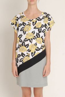 SS13 MAGNOLIA HYSTERIA DIAGONAL DRESS