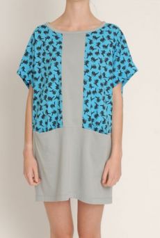 SS13 FIZZY PUSSYS CONTRAST TUNIC DRESS