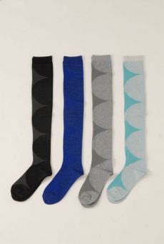 SS13 BIG CIRCLE OVER KNEE SOCKS