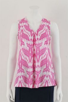 HSS13 SPACECRAFT PLEAT VEST - PINK