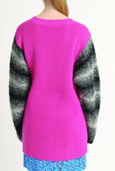 AW1314 BEASTY SLEEVE JUMPER - Other Image