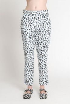 SS14 CUBIC MOLECULES TUCKED TROUSERS