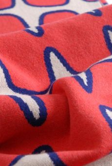 AW15 FISHBONE BORDERS SMALL BLANKET - Other Image