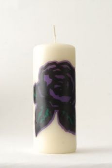 XMAS1213 TWEED&ROSES CANDLE - Other Image