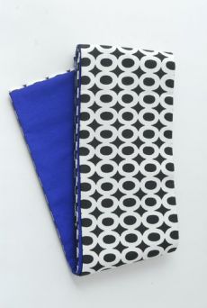 WOMEN'S YUKATA & OBI - BLACK/BLACK - Other Image